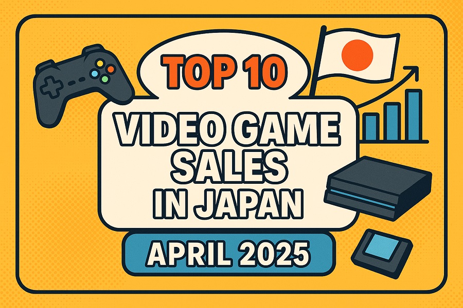 Top 10 Best-Selling Console Games in Japan – April 2025