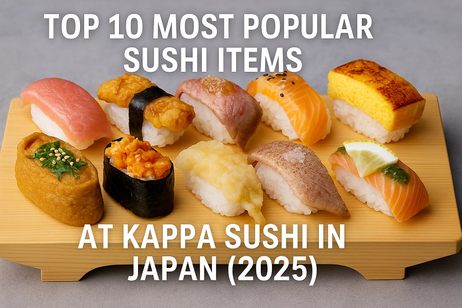 Top 10 Most Popular Sushi Items at Kappa Sushi (2025 Edition)